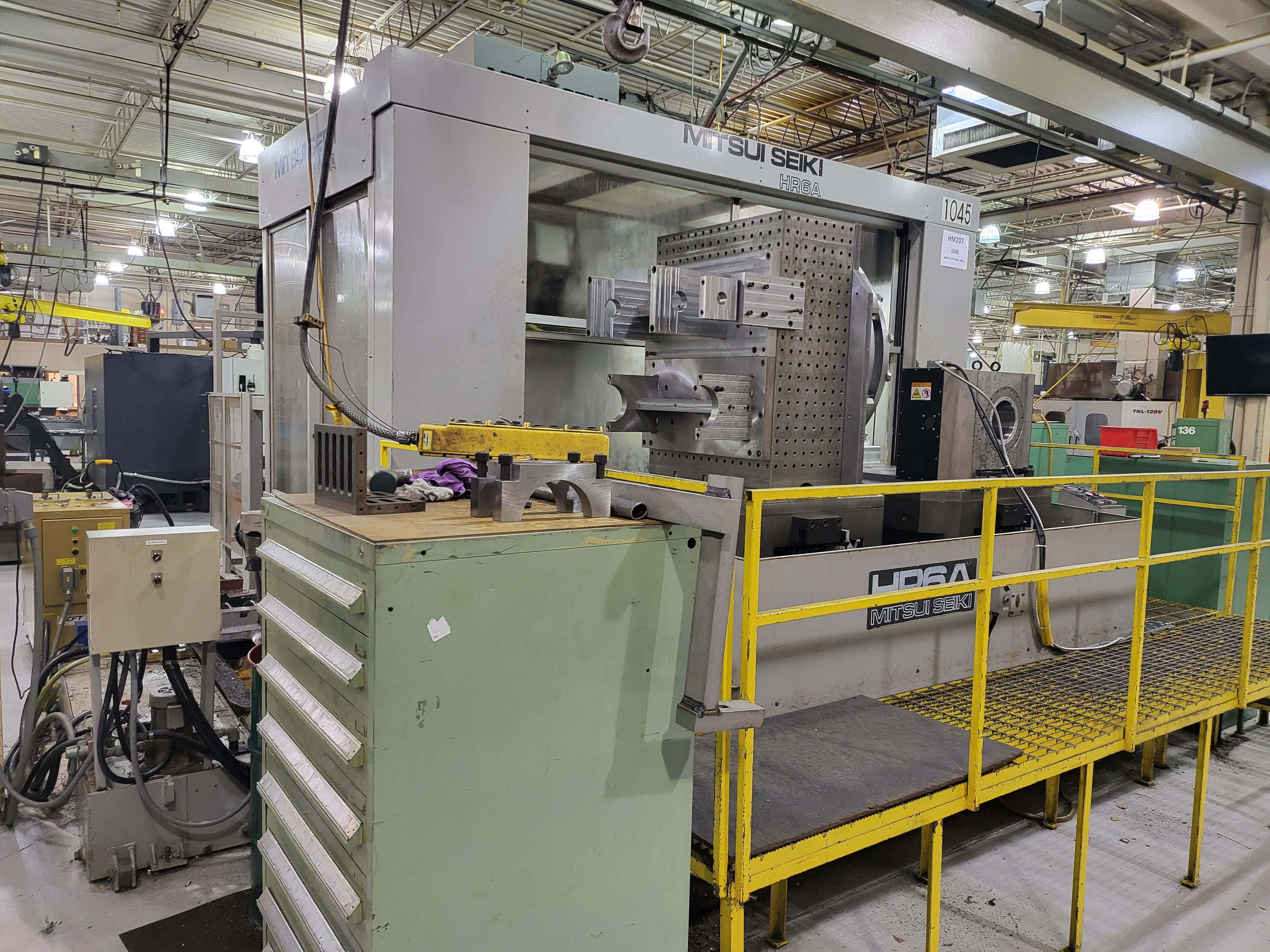 Mitsui Seiki HR6A Twin Pallet CNC Horizontal Machining
